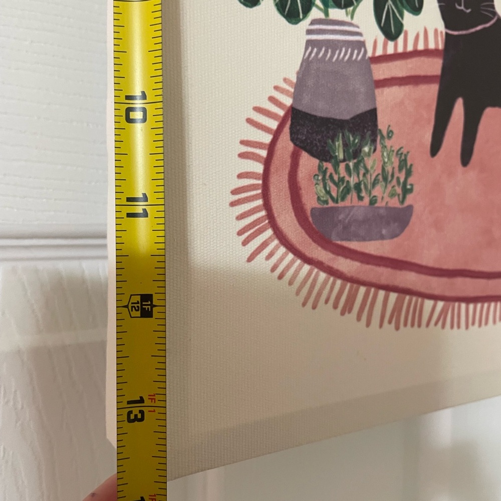 Sale! Amanti Art Cat and Plants Art Print - Picture 6 of 10